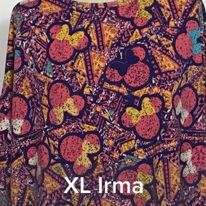 NWT lularoe Disney x- large Irma